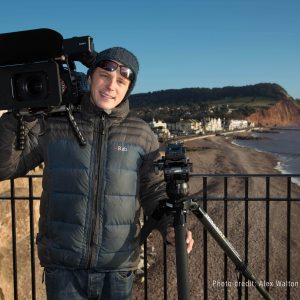 Sidmouth based film maker, Simon Vacher. Ref shr Simon Vacher-8. Picture: Alex Walton